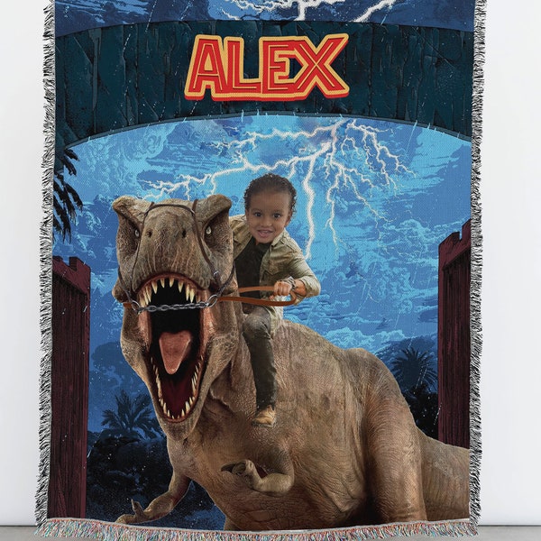 Jurassic World Dinosaur Blanket Etsy