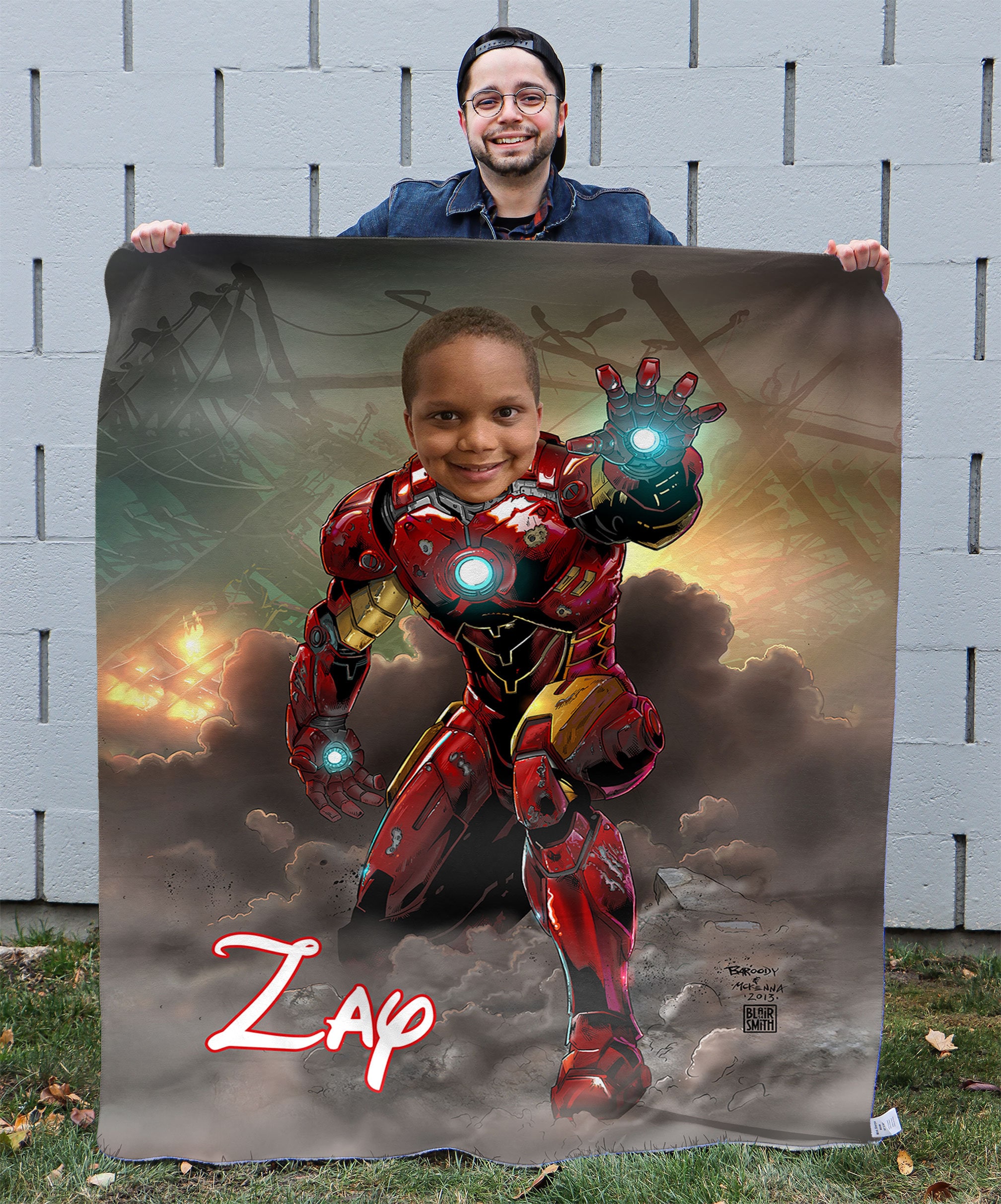 Iron Man Blanket Etsy Canada