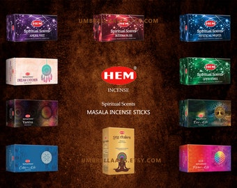 Hem Spiritual Scents Masala Incense Sticks