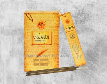 Vedanta Incense Sticks. Parimal. [12 Packs]