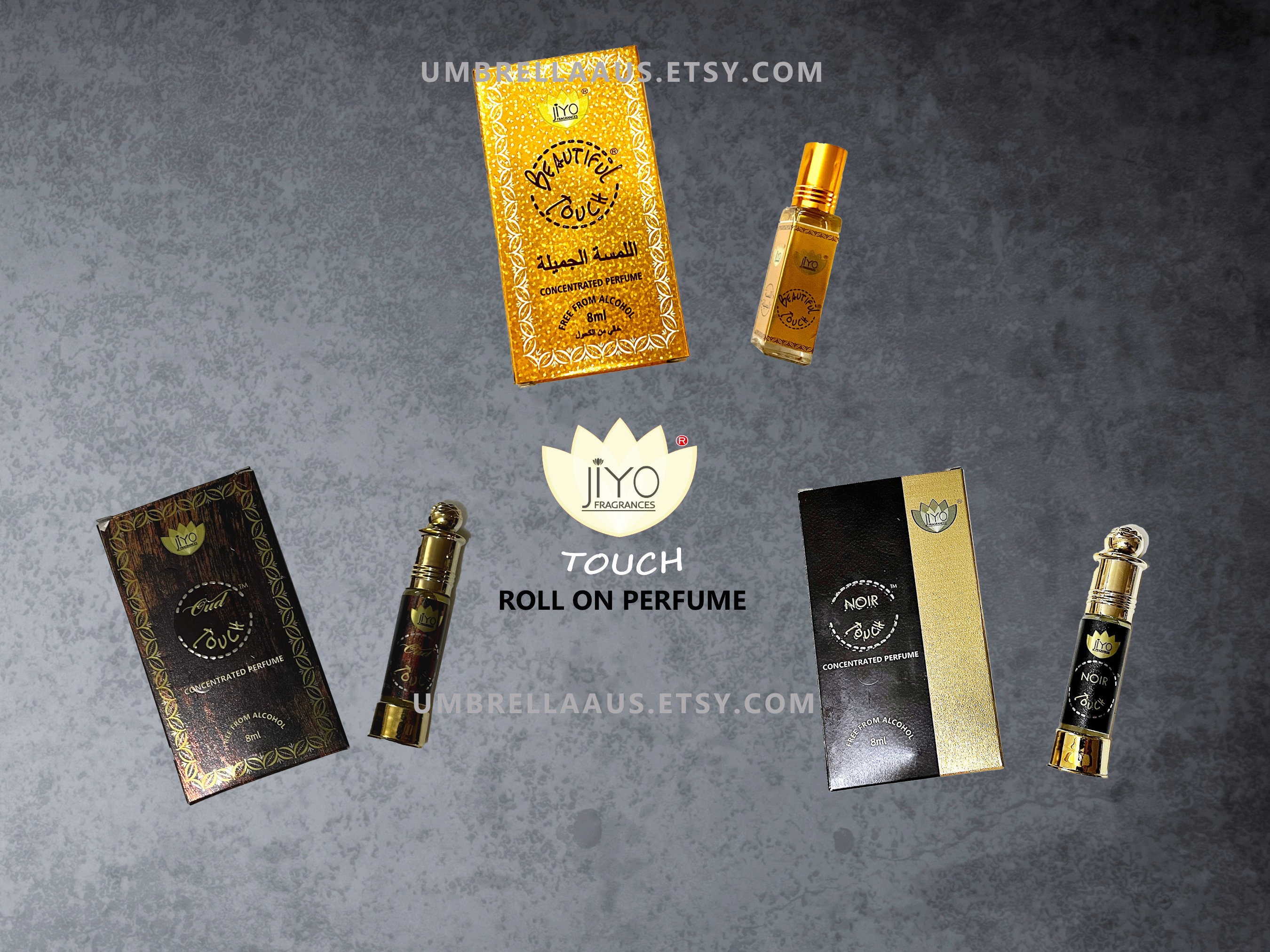 Buy Beautiful Touch Oud Touch Noir Touch 8ml Roll on Perfume