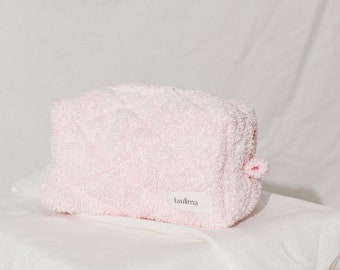 Pochette à serviettes rose clair