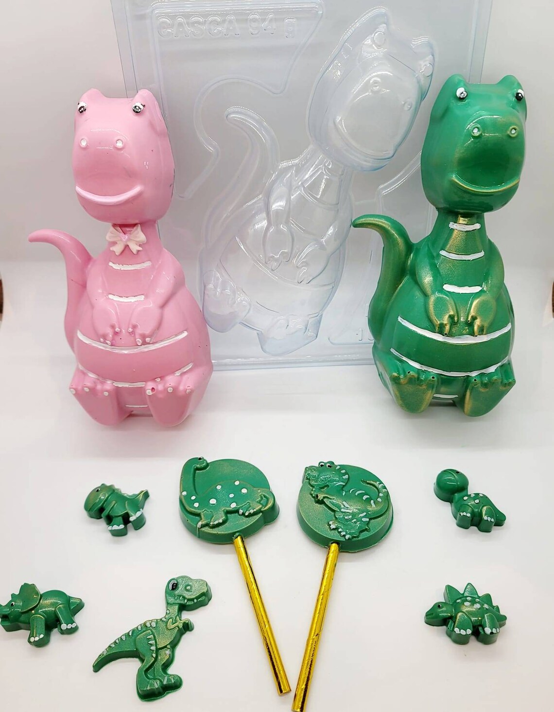 DIY Dinosaur Molds Combo Four Dinosaurs Molds Dinosaur Etsy