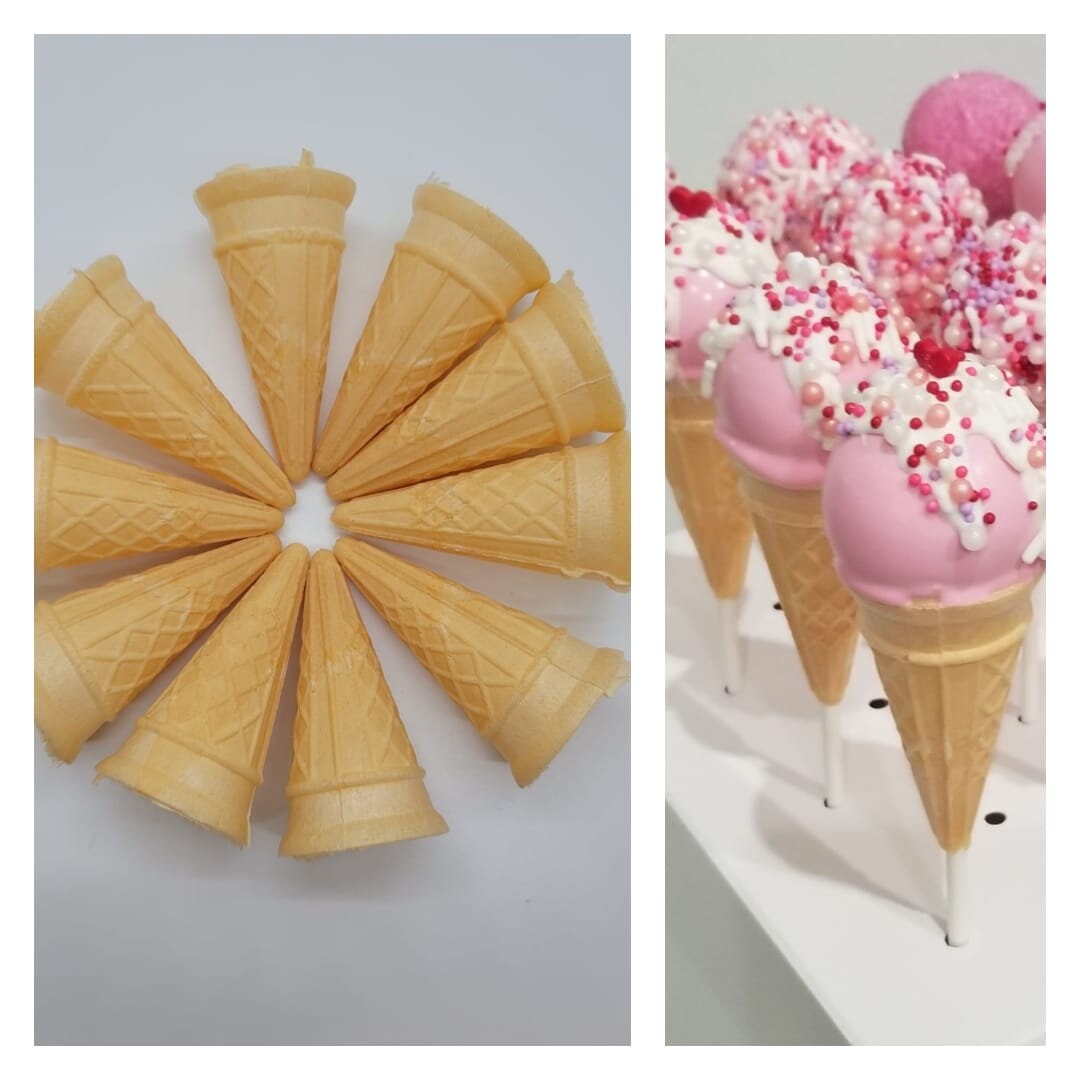 12 Pack Mini Ice Cream Cone for Cake Pops Etsy