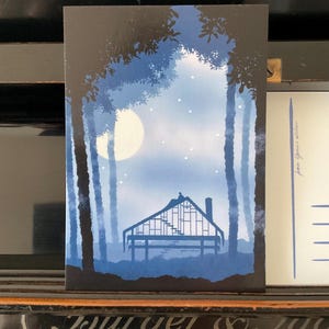 Cabine - Postkarte A6 von Yami‘s Atelier