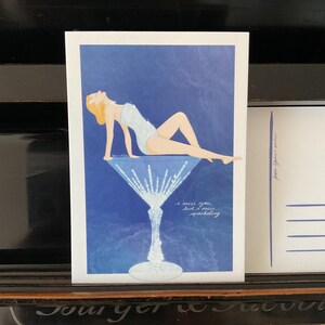 bejeweled - Postkarte A6 von Yami‘s Atelier