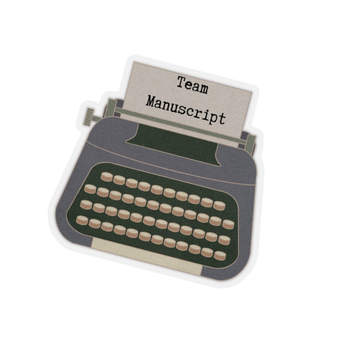 Team Manuscript Verity Sticker Etsy