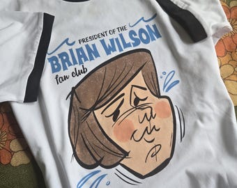 ブライアン・ウィルソンの漫画 - リンガーTシャツ