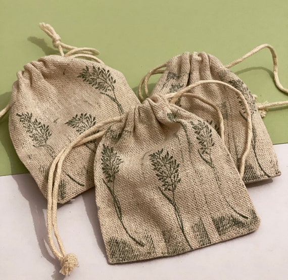 Small hessian sack sale