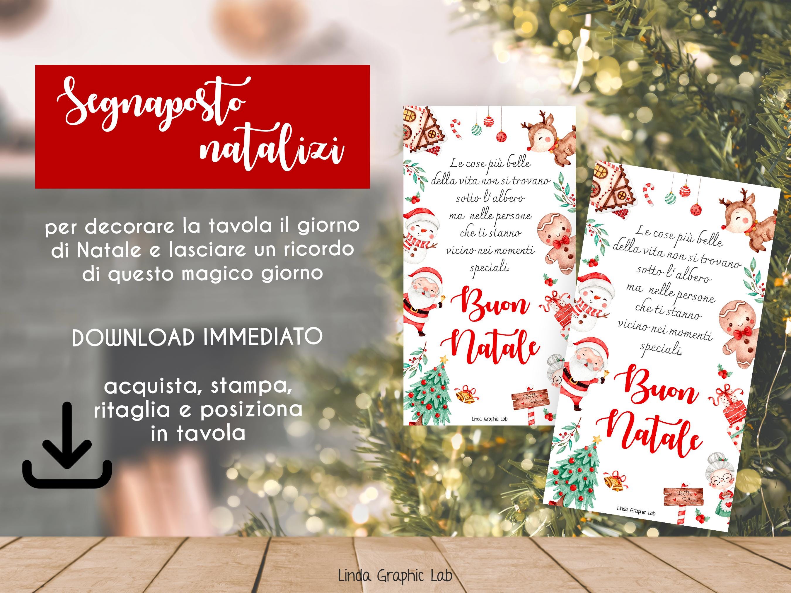 Segnaposto natalizi: idee per una tavola originale