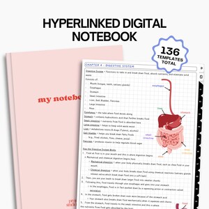 Cuaderno digital Black Tabs: Planificador estudiantil con hipervínculos para Goodnotes y Notability (iPad)