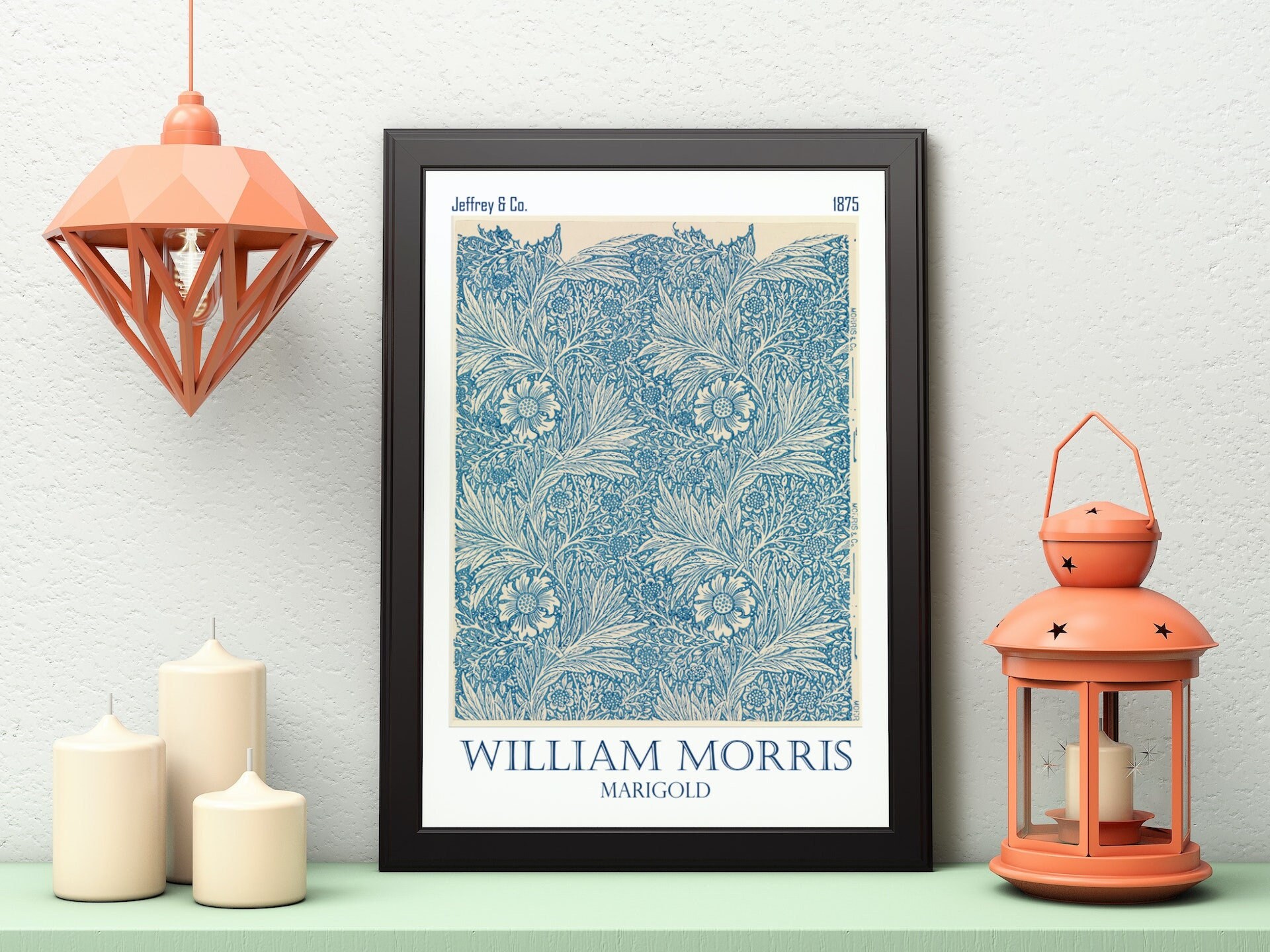 Discover William Morris Art Print, William Morris Exhibition Poster