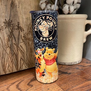Pooh and Tigger 20oz Stainless Steel Tumbler. Phil the Cup Up!