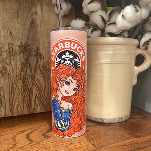 Merida Brave 20oz Stainless Steel Tumbler. Phil the Cup Up