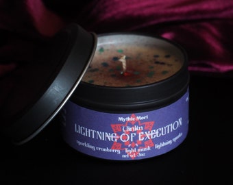 Yinlin Lightning of Execution - Wuthering Waves Inspired Handmade Soy Candle