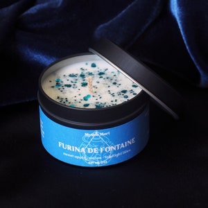 Furina genshin impact handmade soy candle