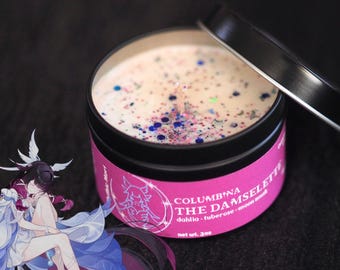 Columbina The Damselette - Genshin Impact Inspired Handmade Soy Candle