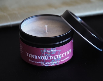 Heizhou Tenryou Detective - Genshin Impact Inspired Handmade Soy Candle