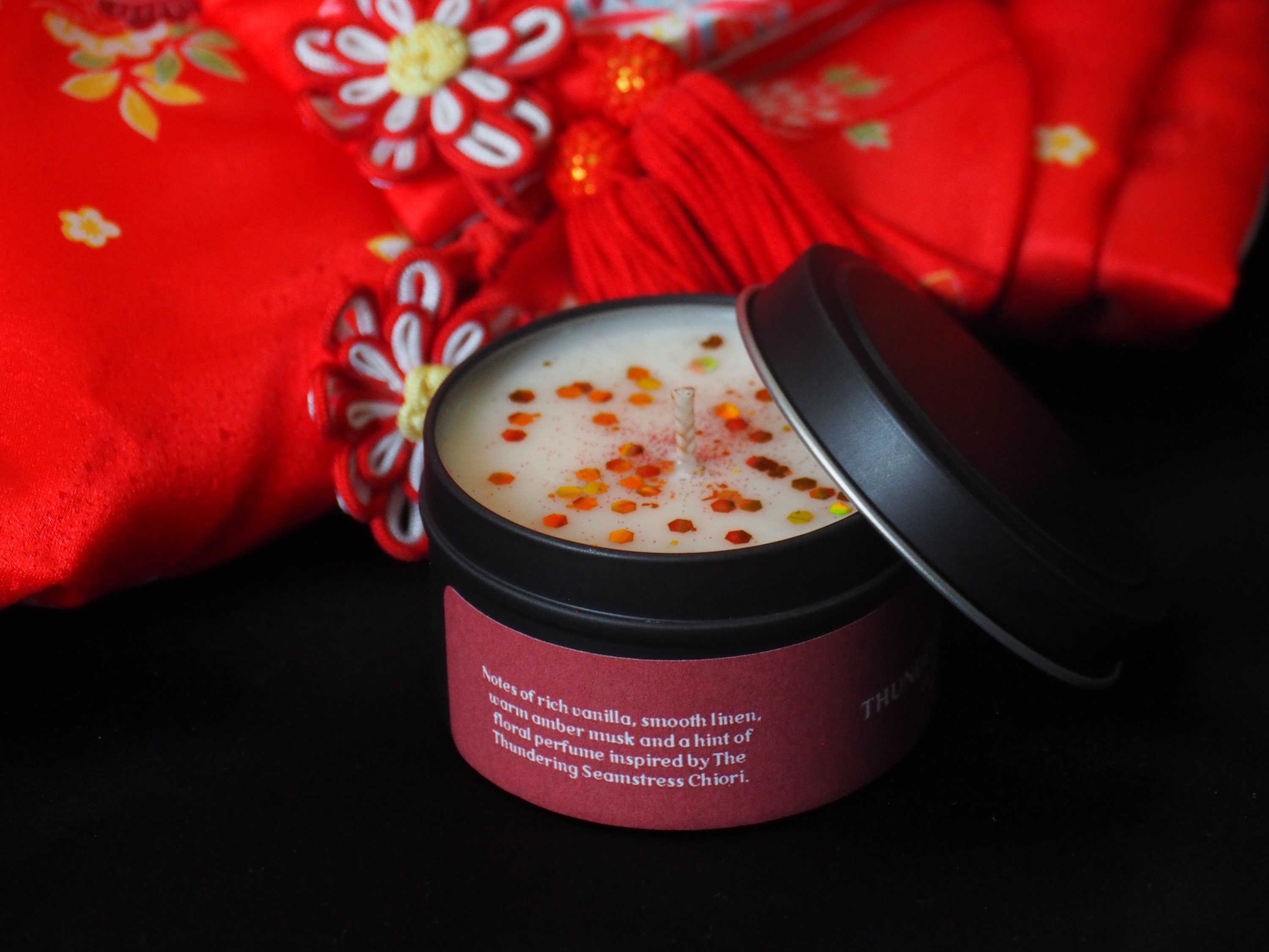 Chiori the Thundering Seamstress - Genshin Impact Inspired Handmade Soy  Candle - Etsy