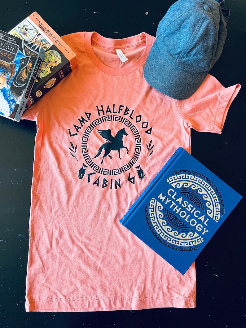 Camp Halfblood Tee Athena Cabin Etsy