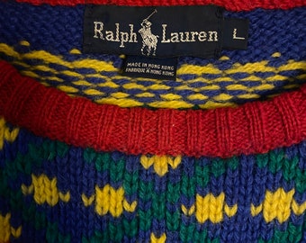 Vintage Ralph Lauren Ladies Jumper