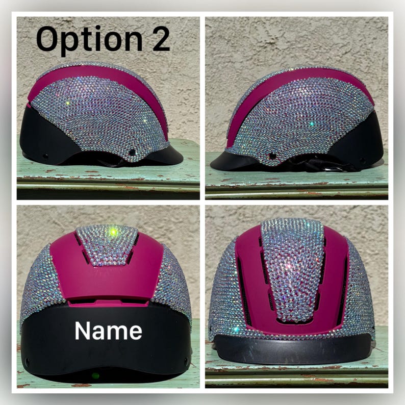 Equestrian Show Stopping Rhinestone Helmet - Horse Riding - Troxel ...