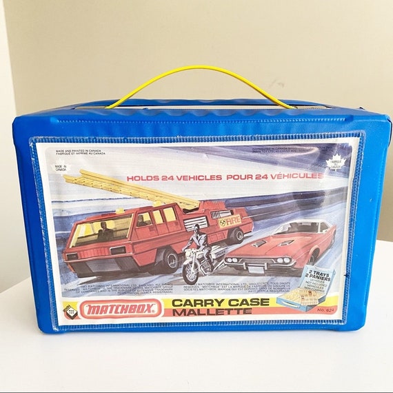 Vintage 1980s Matchbox Car Carry Case Etsy