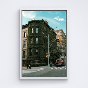 Printed poster - NYC - Green house