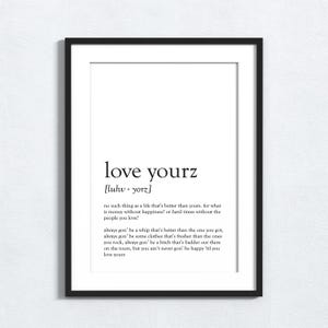Love Yourz - J. Cole - printable quote