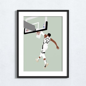 Giannis Antetokounmpo - Minimalistic Poster