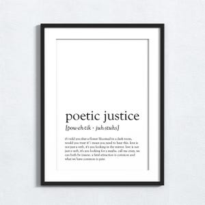 Poetic Justice - Kendrick Lamar - printable quote