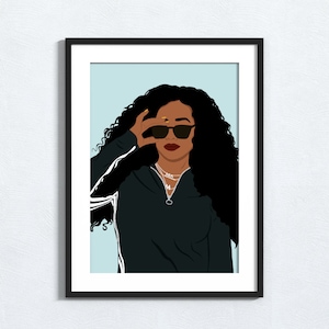 H.E.R. - Minimalistic Poster