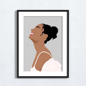 Alicia Keys - Minimalistic Poster