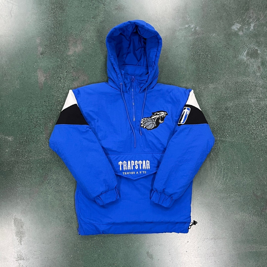 Trapstar Jacket Blue Trapstar Windbreaker Etsy