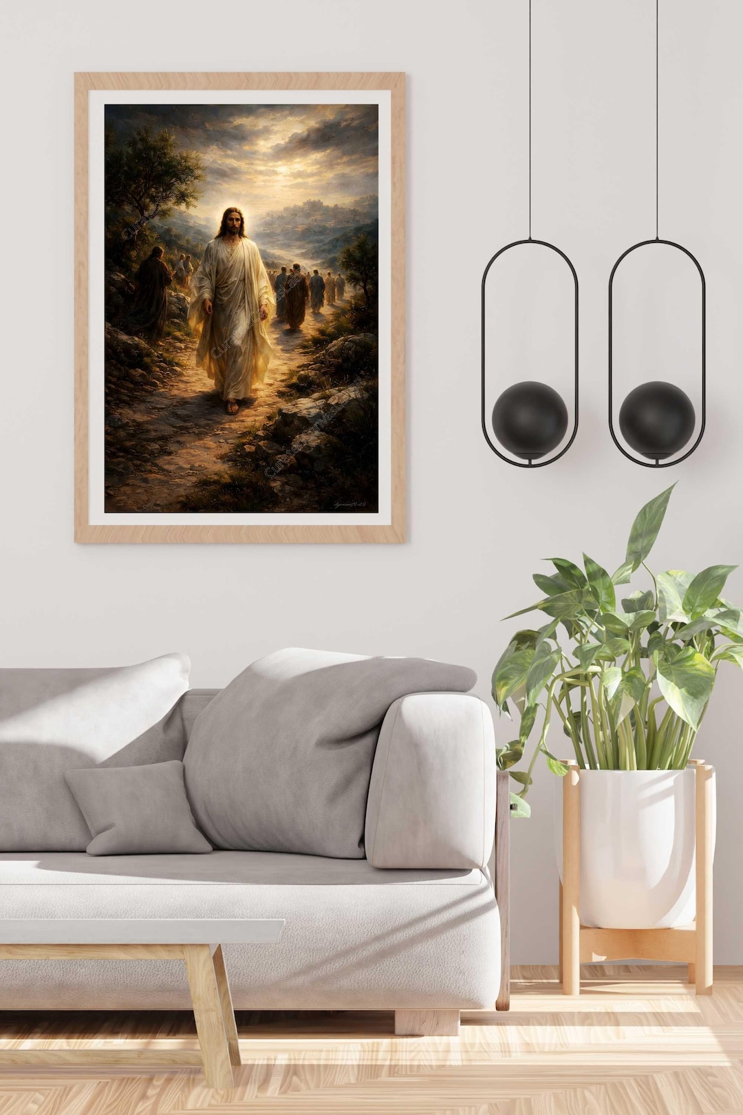 Before Christ Icon The World Passes Before Christ Wall Art – Sacred Catholic Fine Art ...
