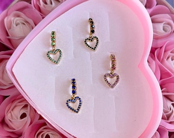 HEART NOSE RING | Nose Piercing | Nose Jewelry | Heart Stud| Heart Nose Ring | Nose Ring | Gold Nose Ring