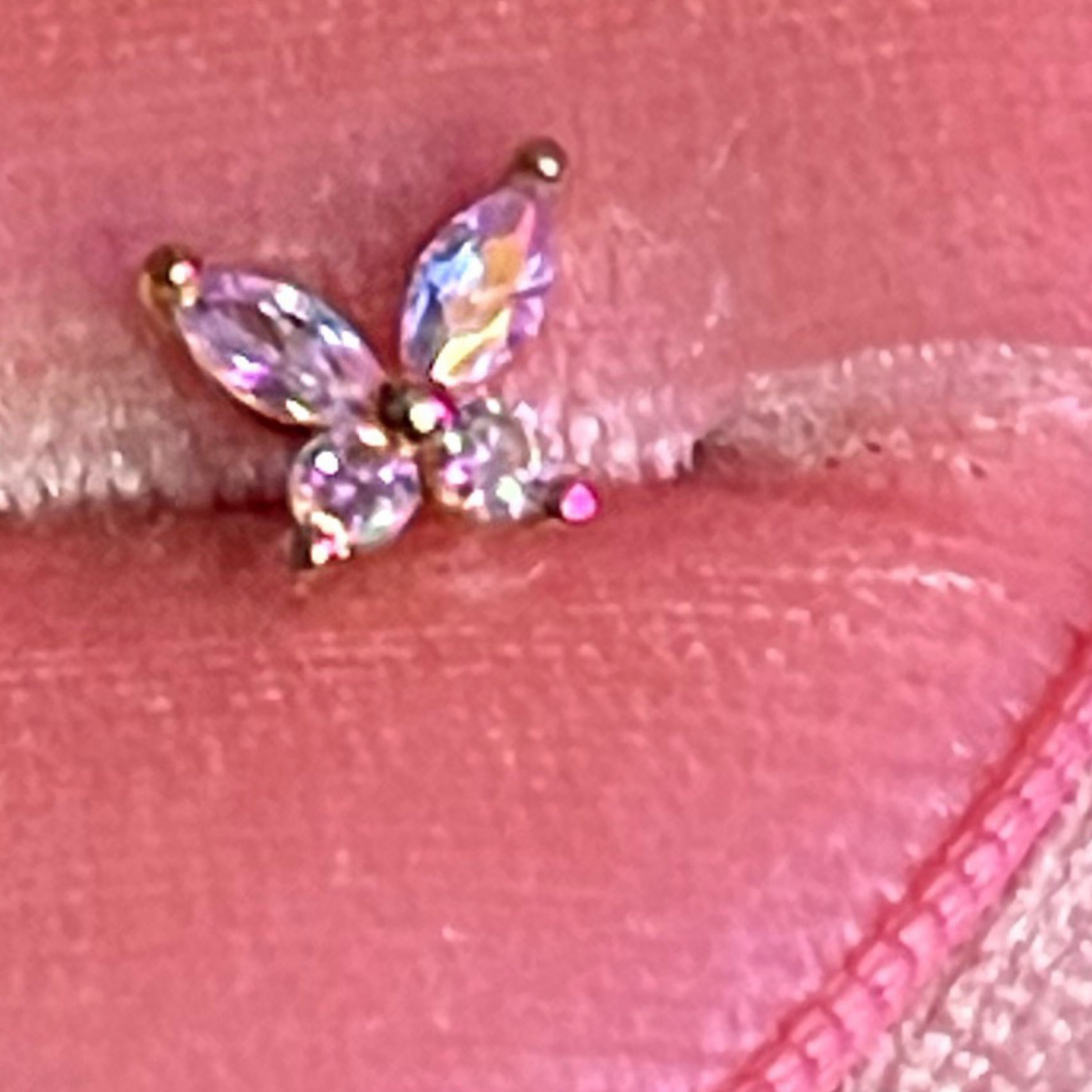 Papillon Diamond Butterfly Nose Ring – FreshTrends