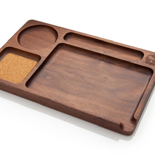 Walnut Wood Rolling Tray