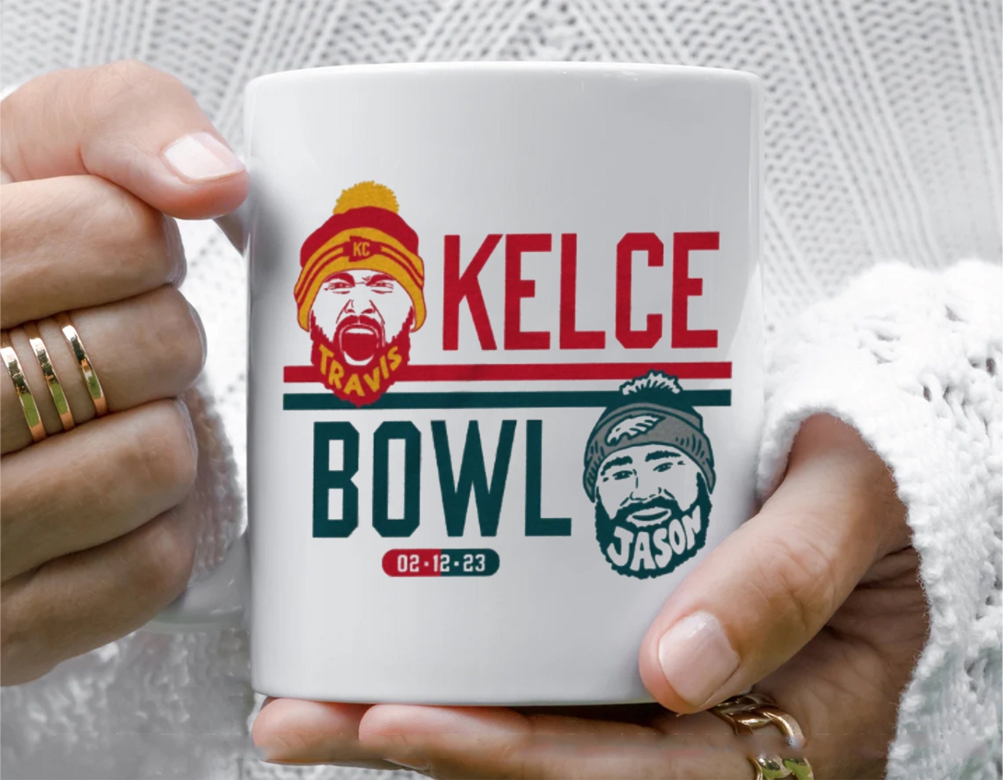 Discover Kelce Bowl Funny Coffee Mug, Travis Kelce 87 Cup