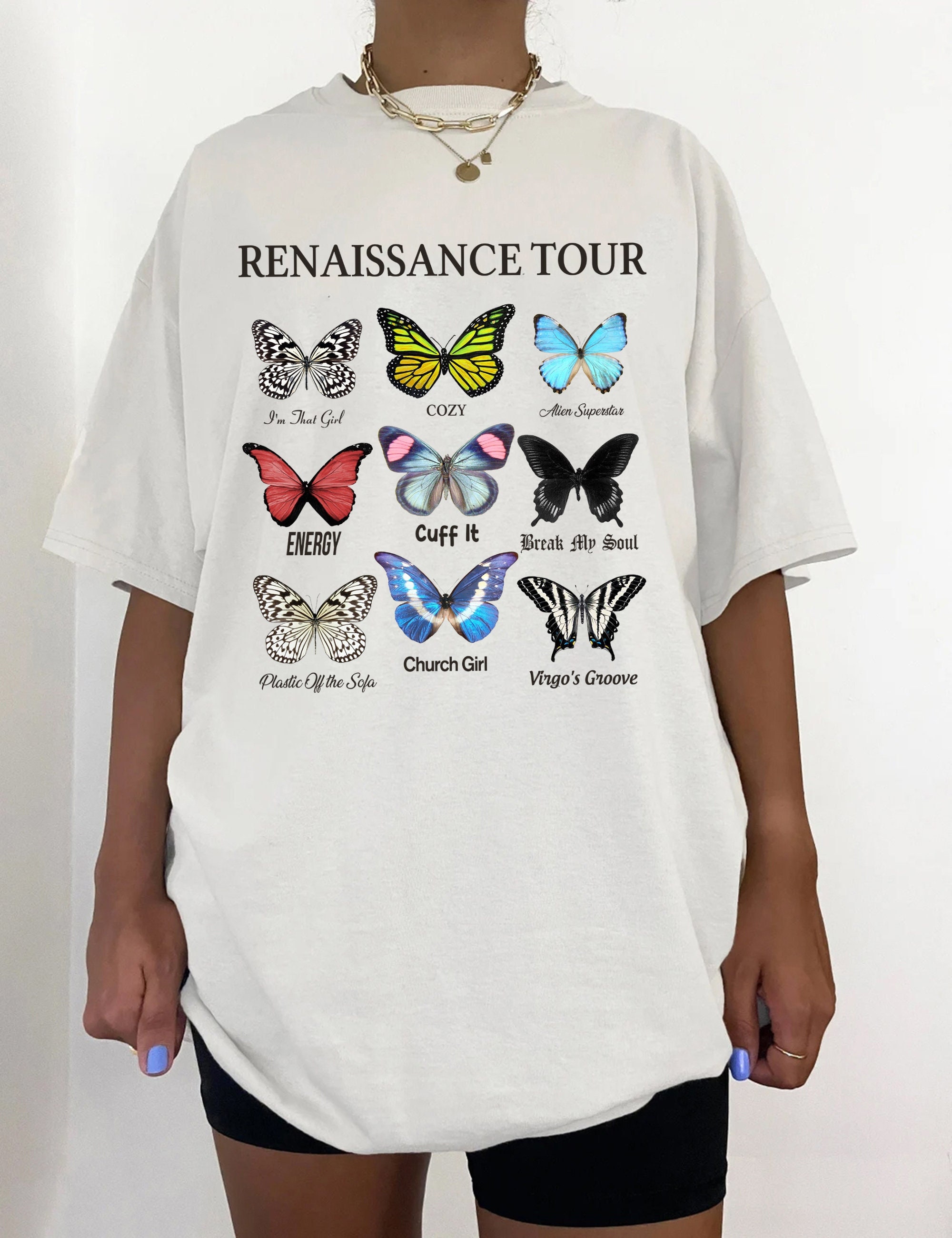 Discover Renaissance Tour Shirt, N€W Album World Tour 2023 Tee, Break My Soul 90s Vintage Shirt, Gift For Her