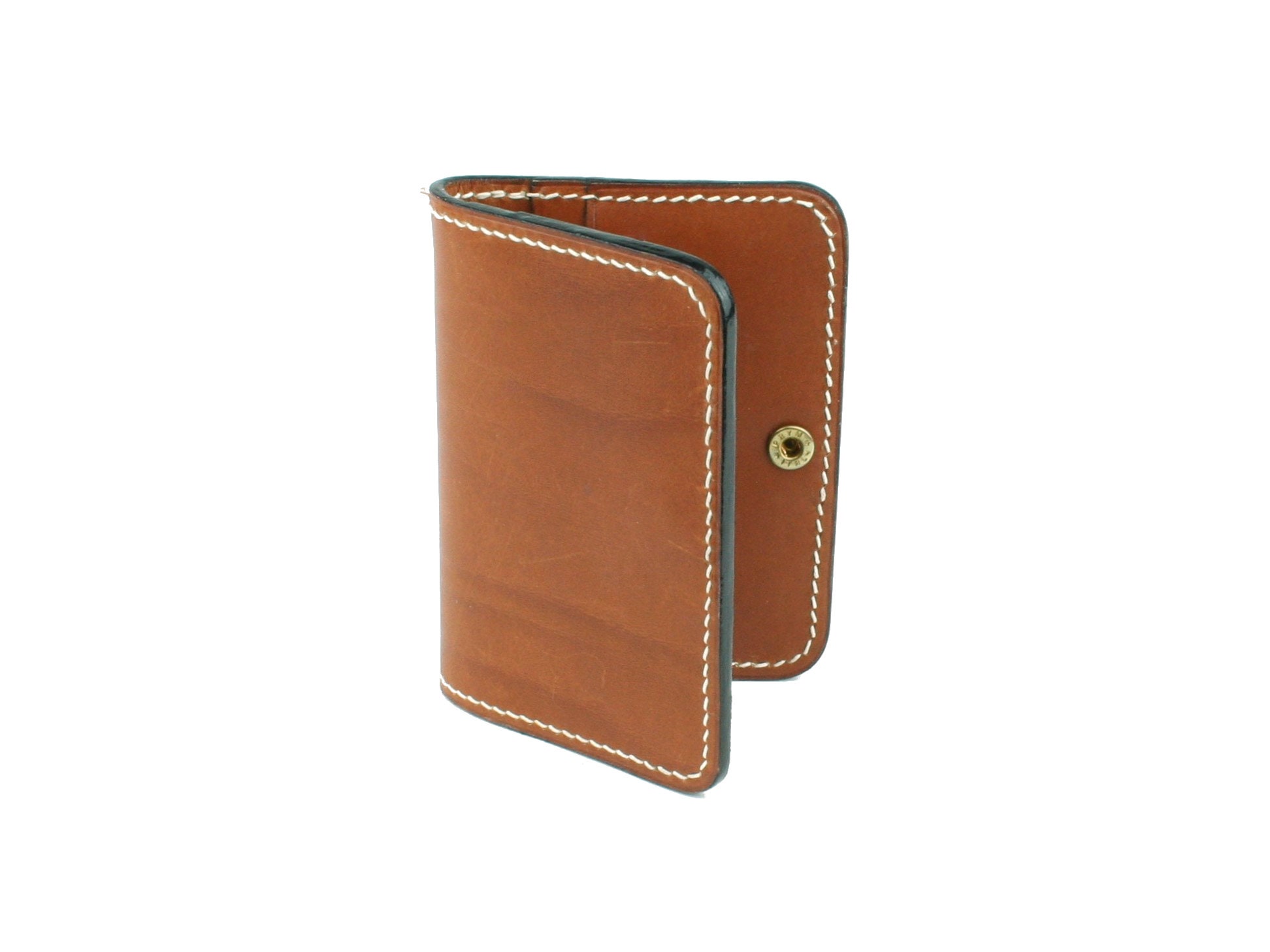 Annonay Ebony Box Calf Leather Bifold Wallet - Etsy