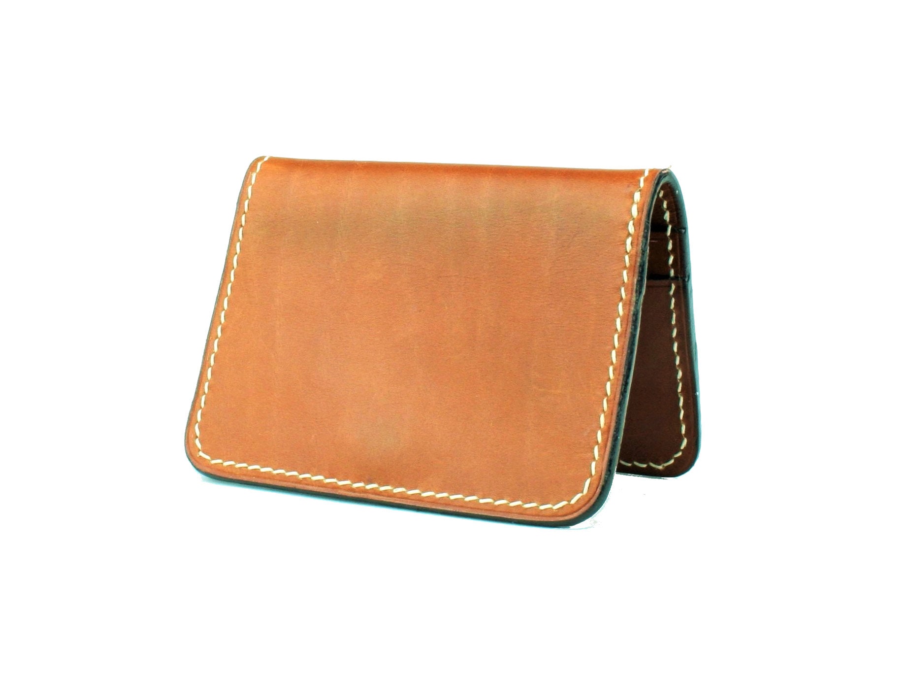 CTHY　LUXURY MATERIAL WALLET Annonay Annonay Ebony Box Calf Leather Bifold Wallet - Etsy