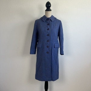 Periwinkle cheap wool coat