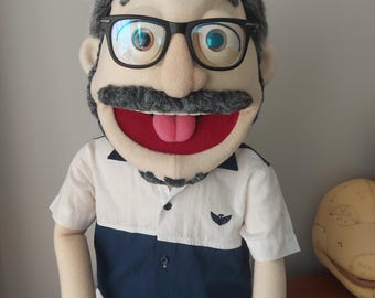 Look alike CUSTOM PUPPET hand puppet