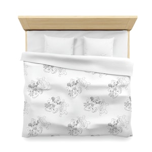 Disney Inspired Microfiber Duvet Cover / Steamboat Willie / Bedroom Collection / Mickey / Home Decor