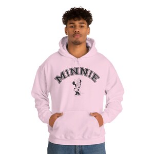 Minnie Hoodie / Disney Inspired / Unisex Heavy Blend Hooded Sweatshirt / Minnie Mouse image 4