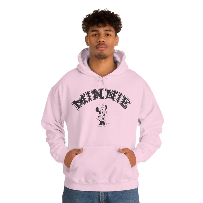 Minnie Hoodie / Disney Inspired / Unisex Heavy Blend Hooded Sweatshirt / Minnie Mouse image 4
