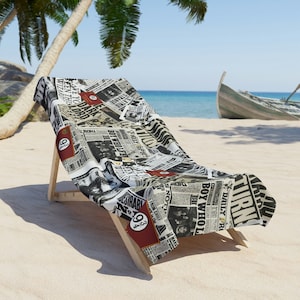 Von Harry Potter inspiriertes Strandtuch / 30x60, 36x72 / täglicher Hellseher Handtuch / Pooltuch / Strandtuch / großes Badetuch