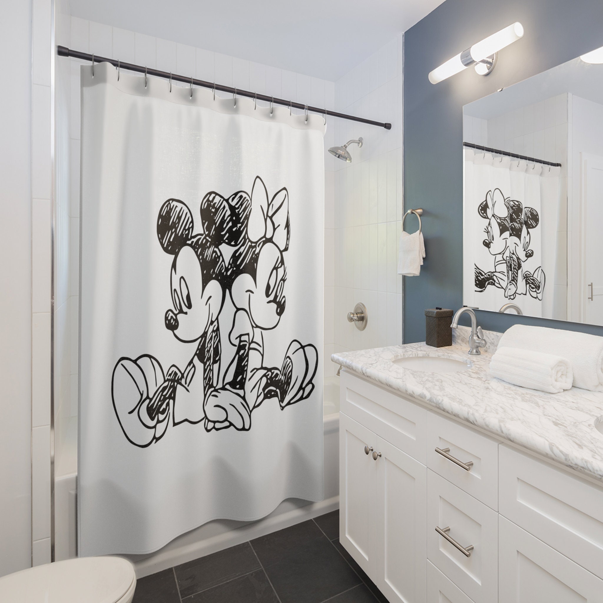 Mickey mouse bathroom decor deals