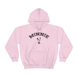Minnie Hoodie / Disney Inspired / Unisex Heavy Blend Hooded Sweatshirt / Minnie Mouse image 2